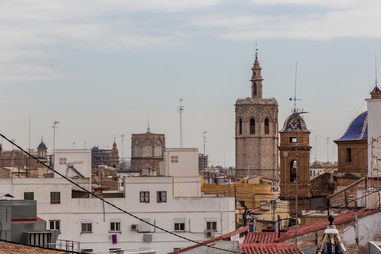 Apartamento Travel Habitat Ático Ciutat Vella. Valencia Exterior foto